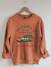 Women's Griswold's Tree Farm Since 1989 Sweatshirt