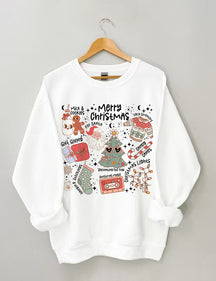 Cute Retro Christmas Sweatshirt