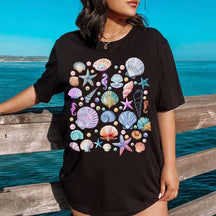 Ocean-Inspired Design T-Shirt