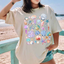 Ocean-Inspired Design T-Shirt