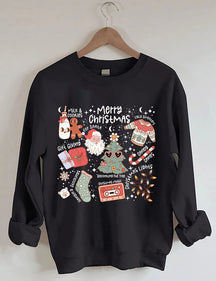 Cute Retro Christmas Sweatshirt