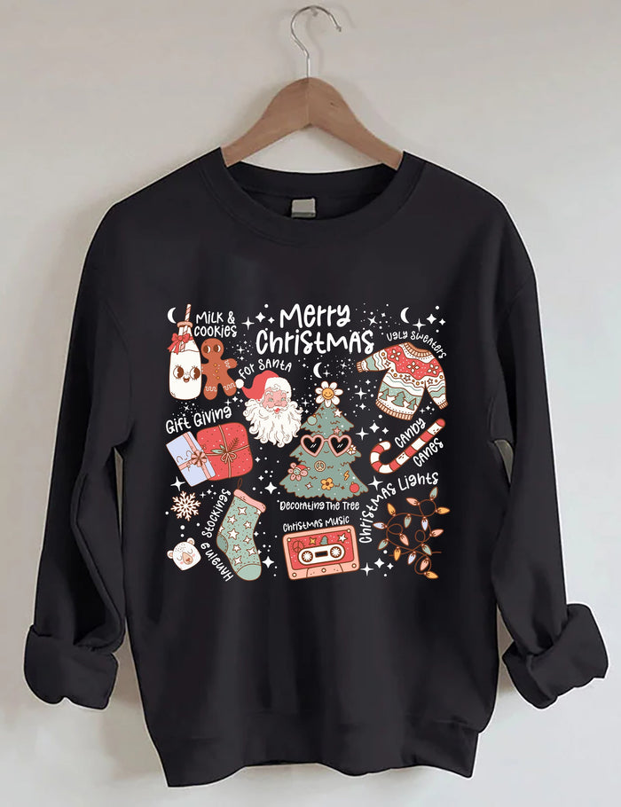Cute Retro Christmas Sweatshirt