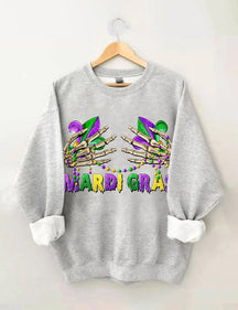 Carnival Skeleton Hand Sweatshirt
