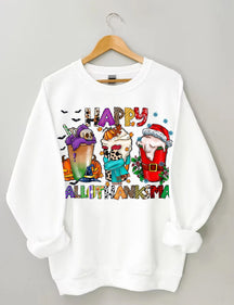 Happy Christmas Coffee Sweatshirt