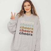 Beer Cheers Retro Sweatshirt