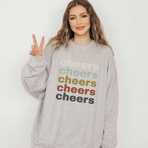 Beer Cheers Retro Sweatshirt
