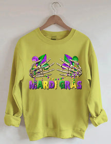 Carnival Skeleton Hand Sweatshirt
