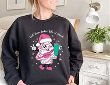 Out Here Looking Like A Snack Cake Pullover Christmas Tree Sweatshirt
