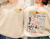 The Home Alone Double Sided Printing Christmas Sweatshirt