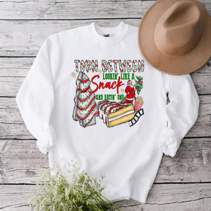 Funny Christmas Torn Between Sweatshirt