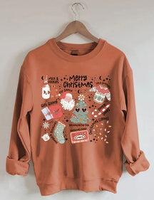 Cute Retro Christmas Sweatshirt
