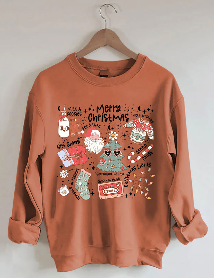 Cute Retro Christmas Sweatshirt