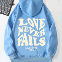 Love Never Fails Hoodie