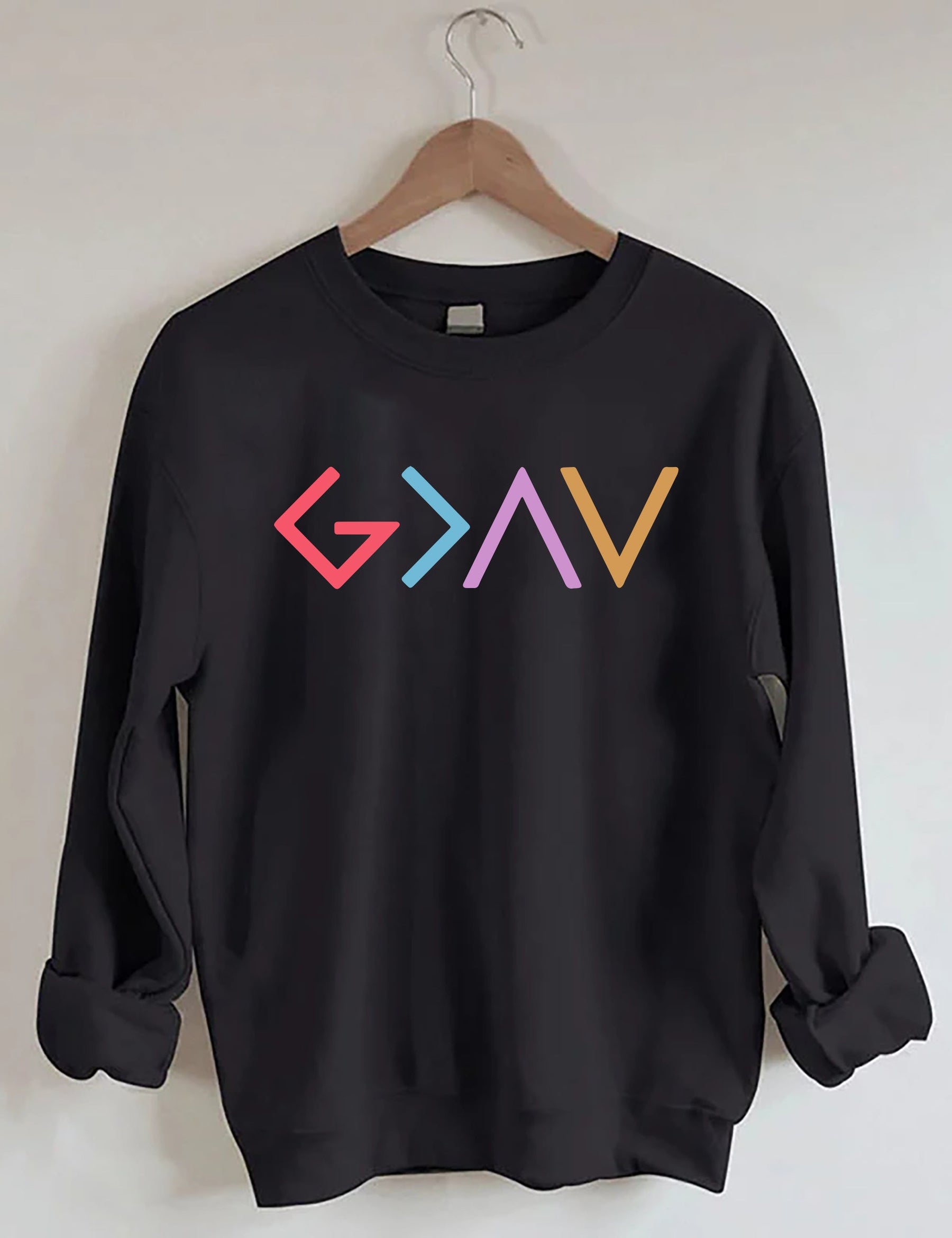 Double side God Is Greater Than The Highs And Lows Sweatshirt