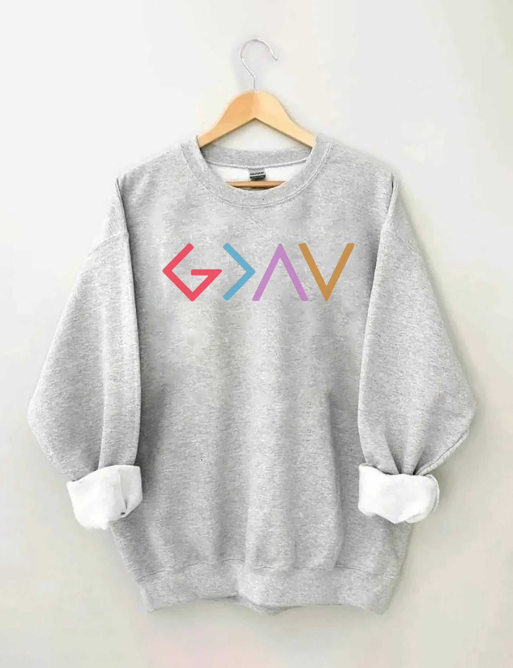 Double side God Is Greater Than The Highs And Lows Sweatshirt