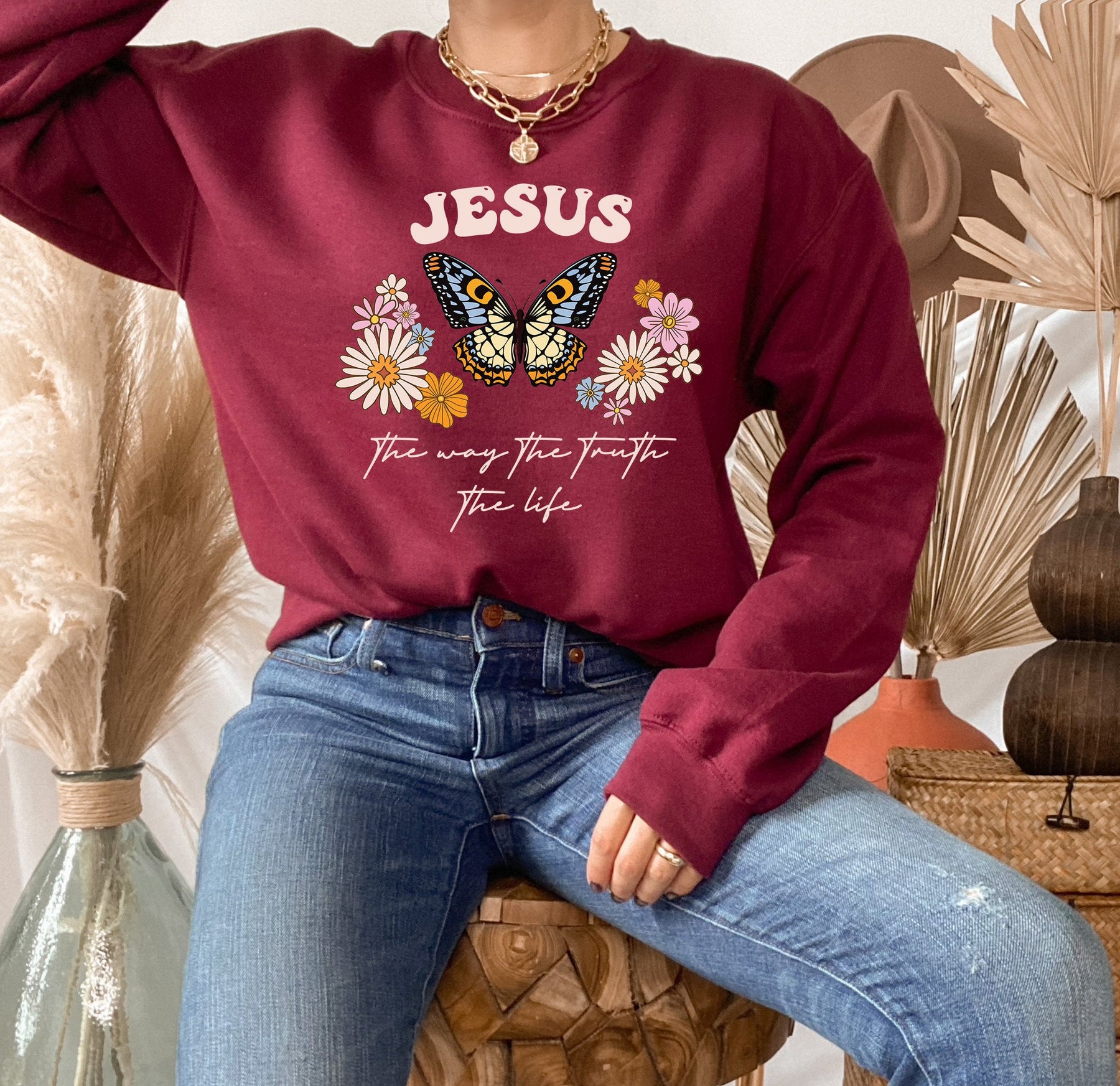 Jesus The Way Sweatershirt
