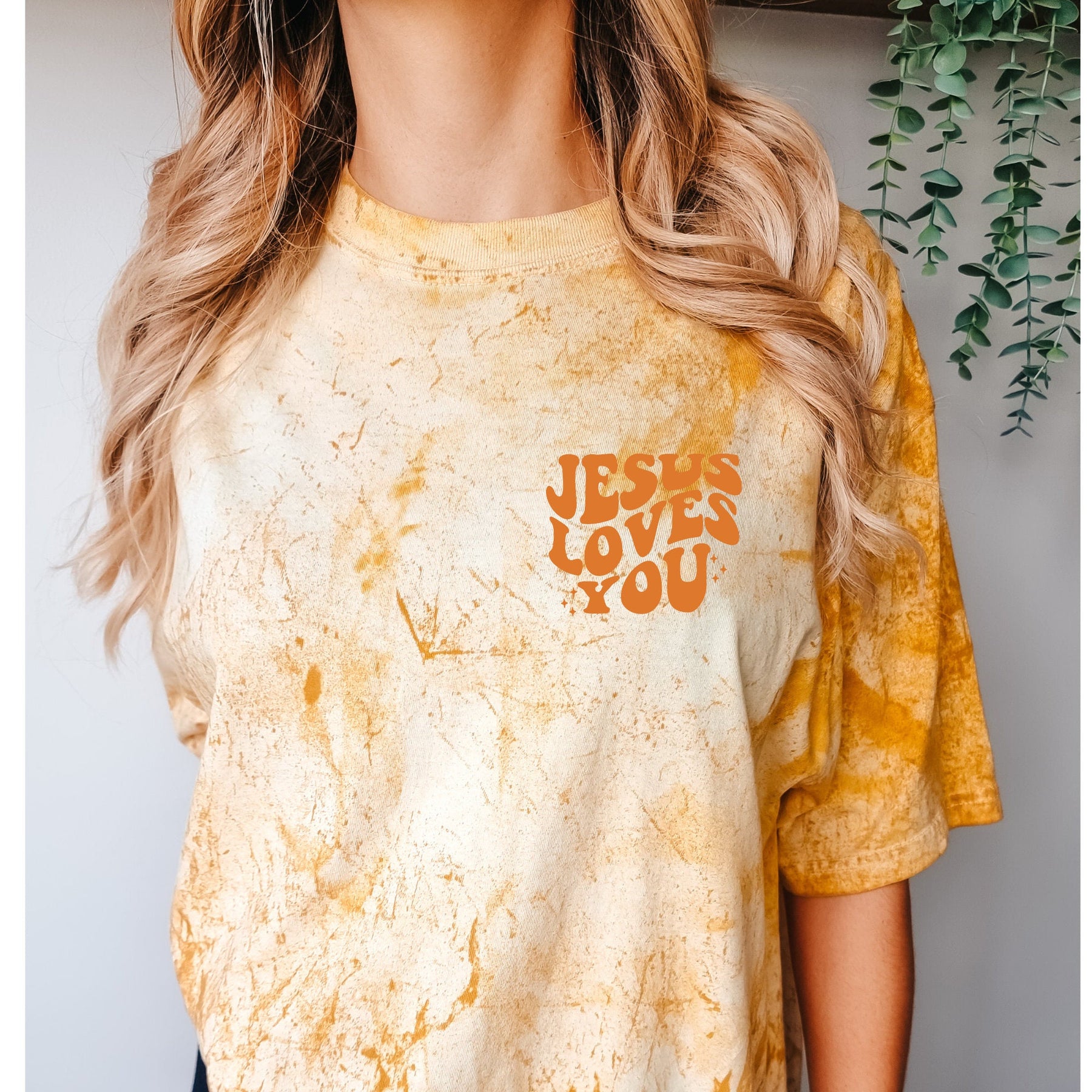 Jesus Loves You Comfort Colors Blast Tees