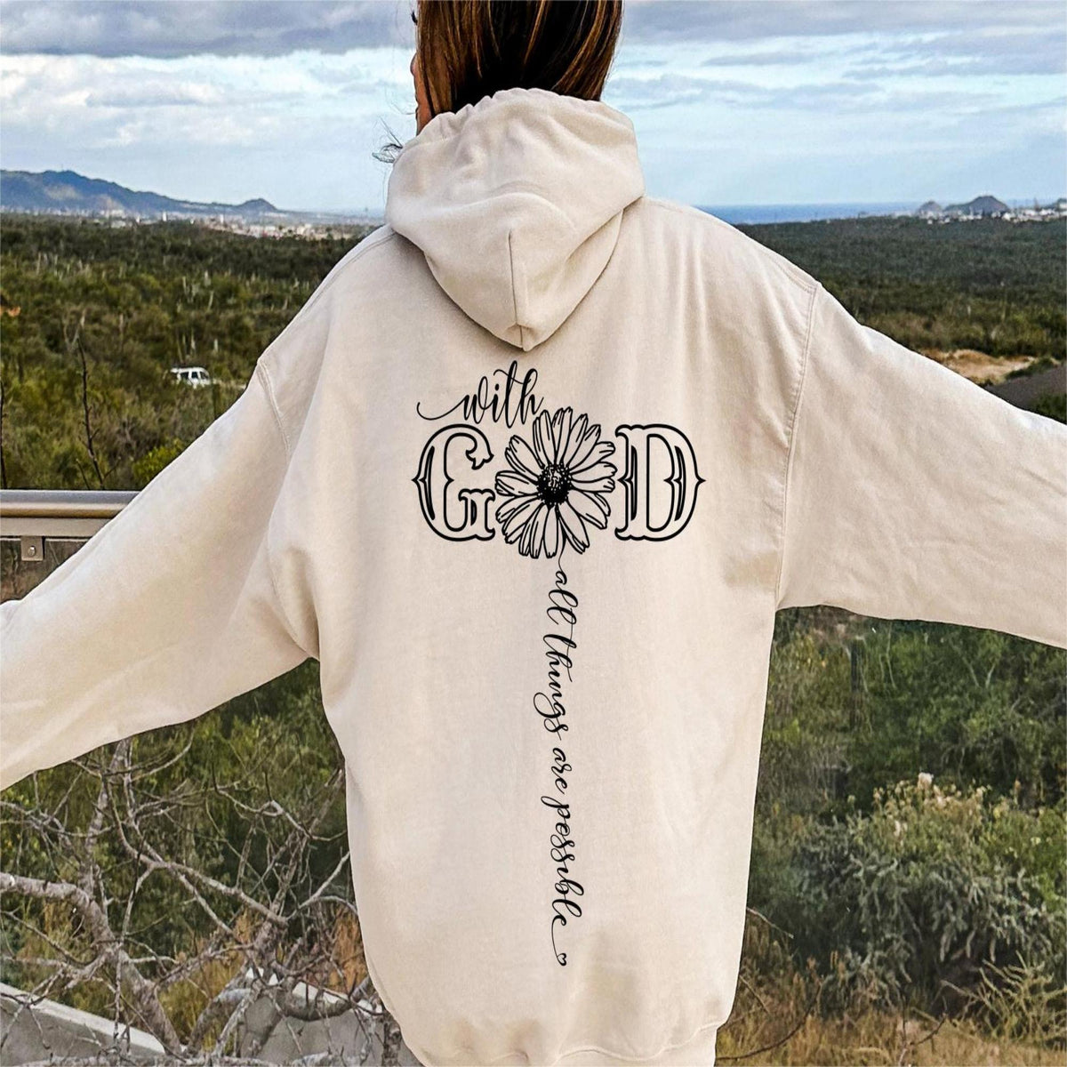With God All Things Are Possible Hoodie