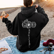With God All Things Are Possible Hoodie