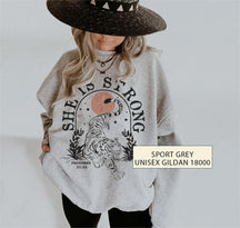 She Is Strong Christian Sweatshirt