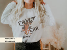 Faith Over Fear Christian Sweatshirt