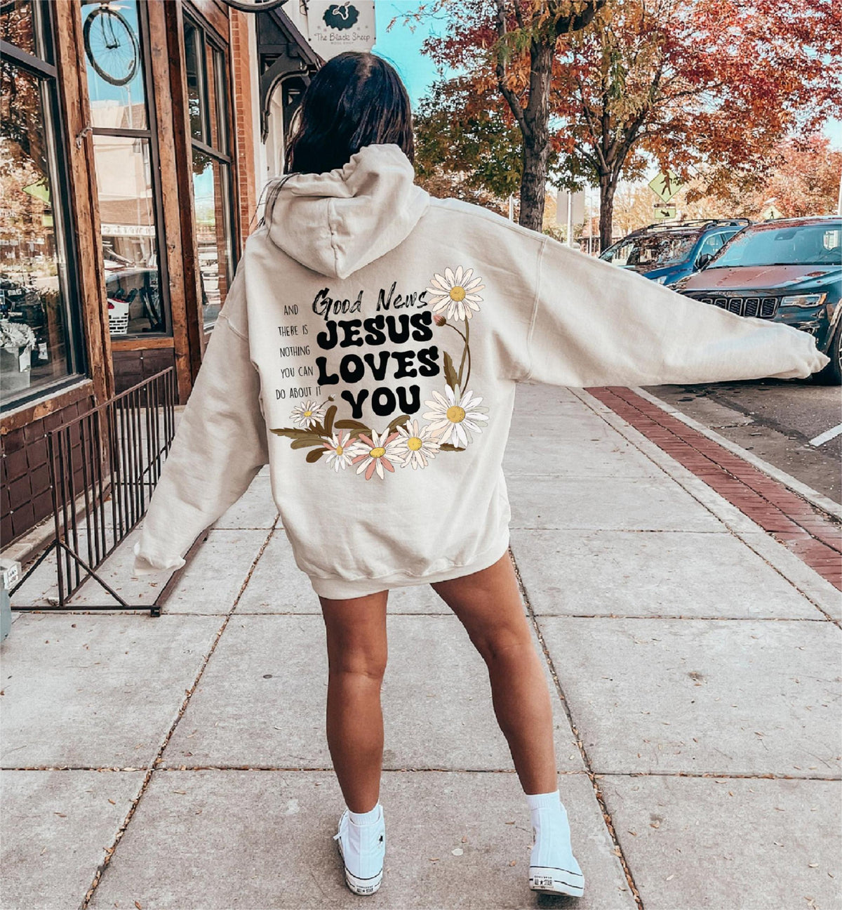 Good News Jesus Loves You Hoodie