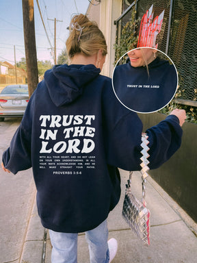Trust in the Lord Christian Hoodie
