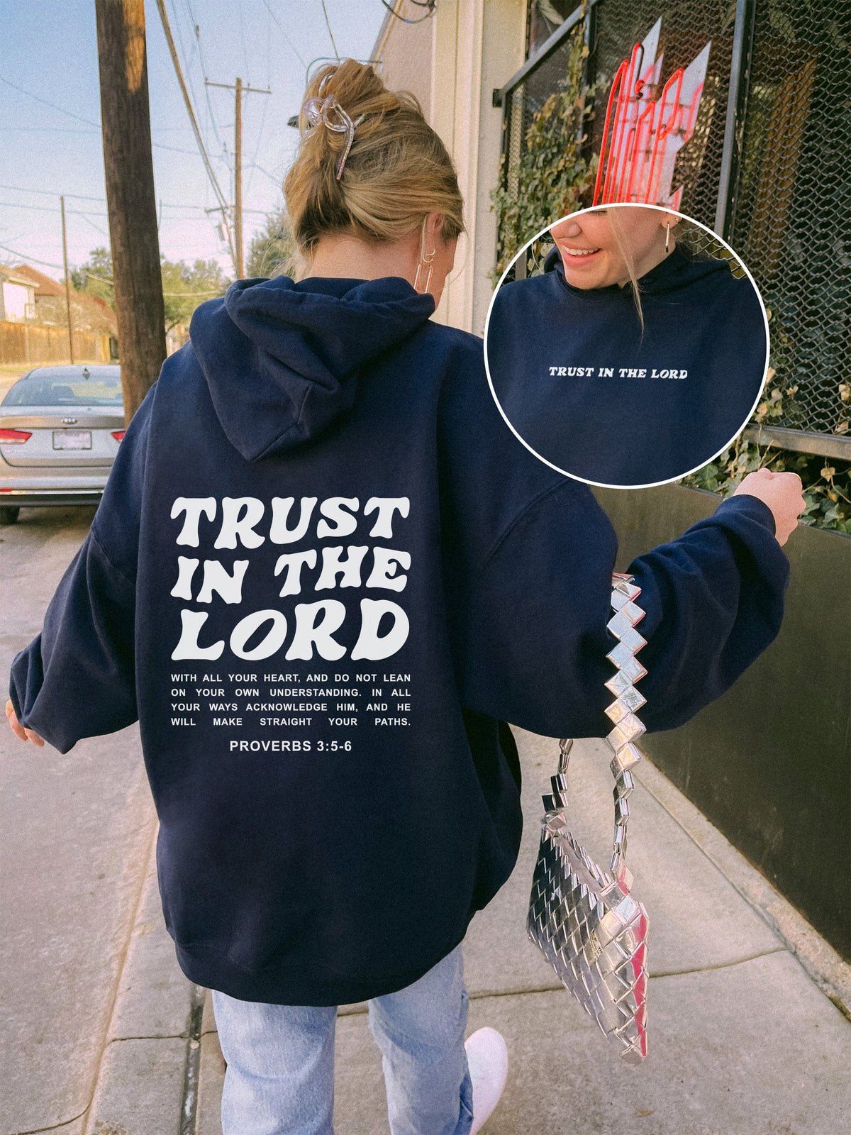 Trust in the Lord Christian Hoodie