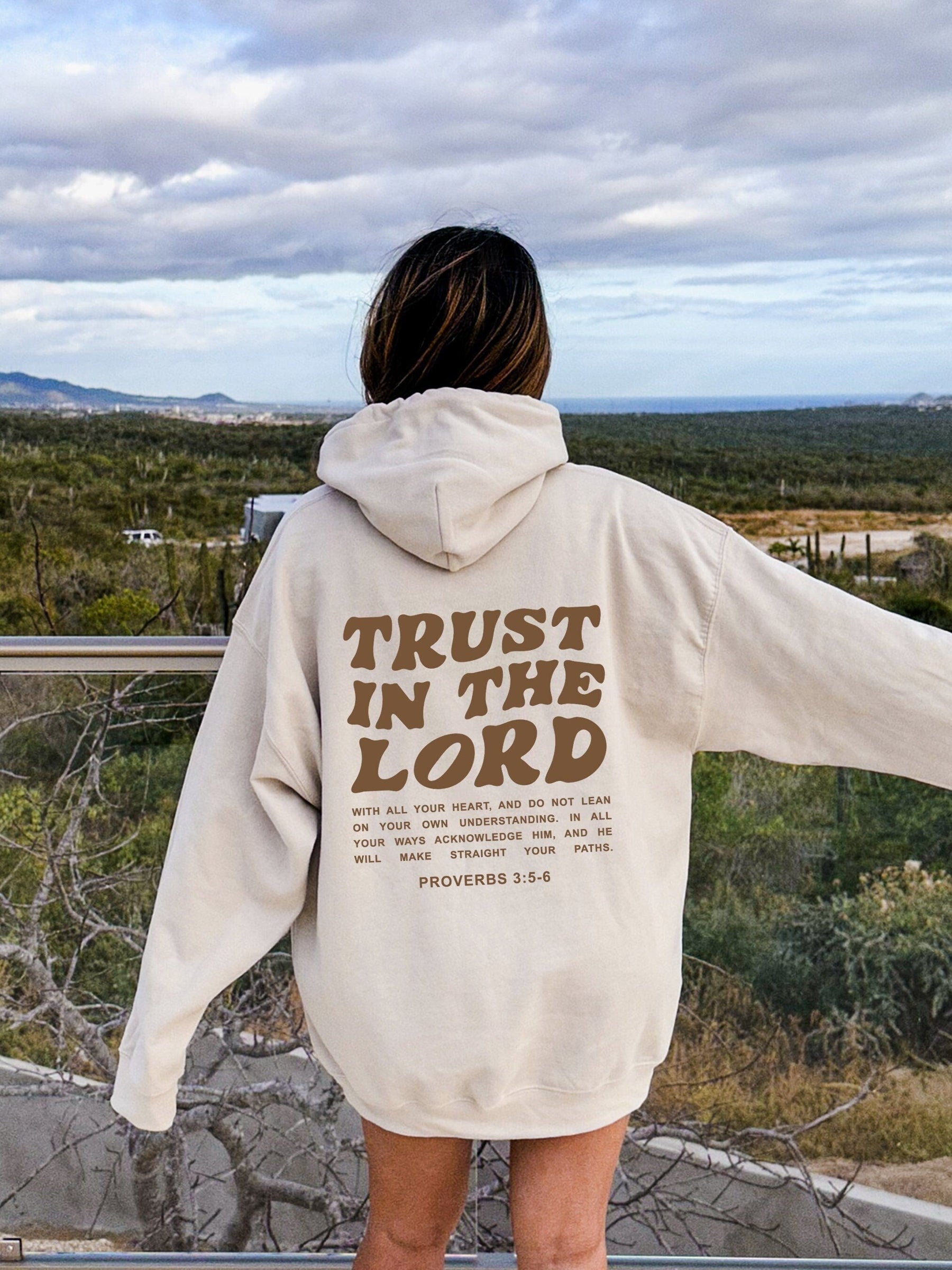 Trust in the Lord Christian Hoodie