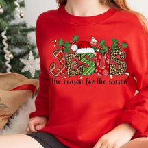 Jesus Reason for the Season Merry Christmas Sweatshirt