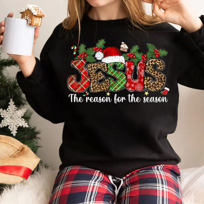 Jesus Reason for the Season Merry Christmas Sweatshirt