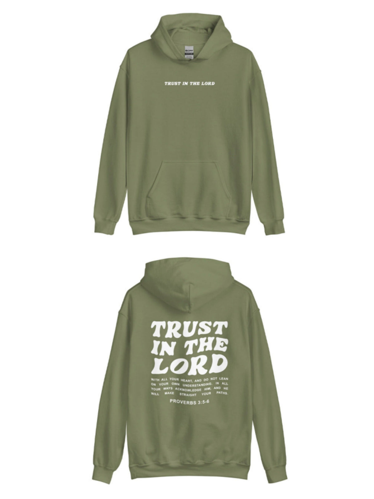 Trust in the Lord Christian Hoodie
