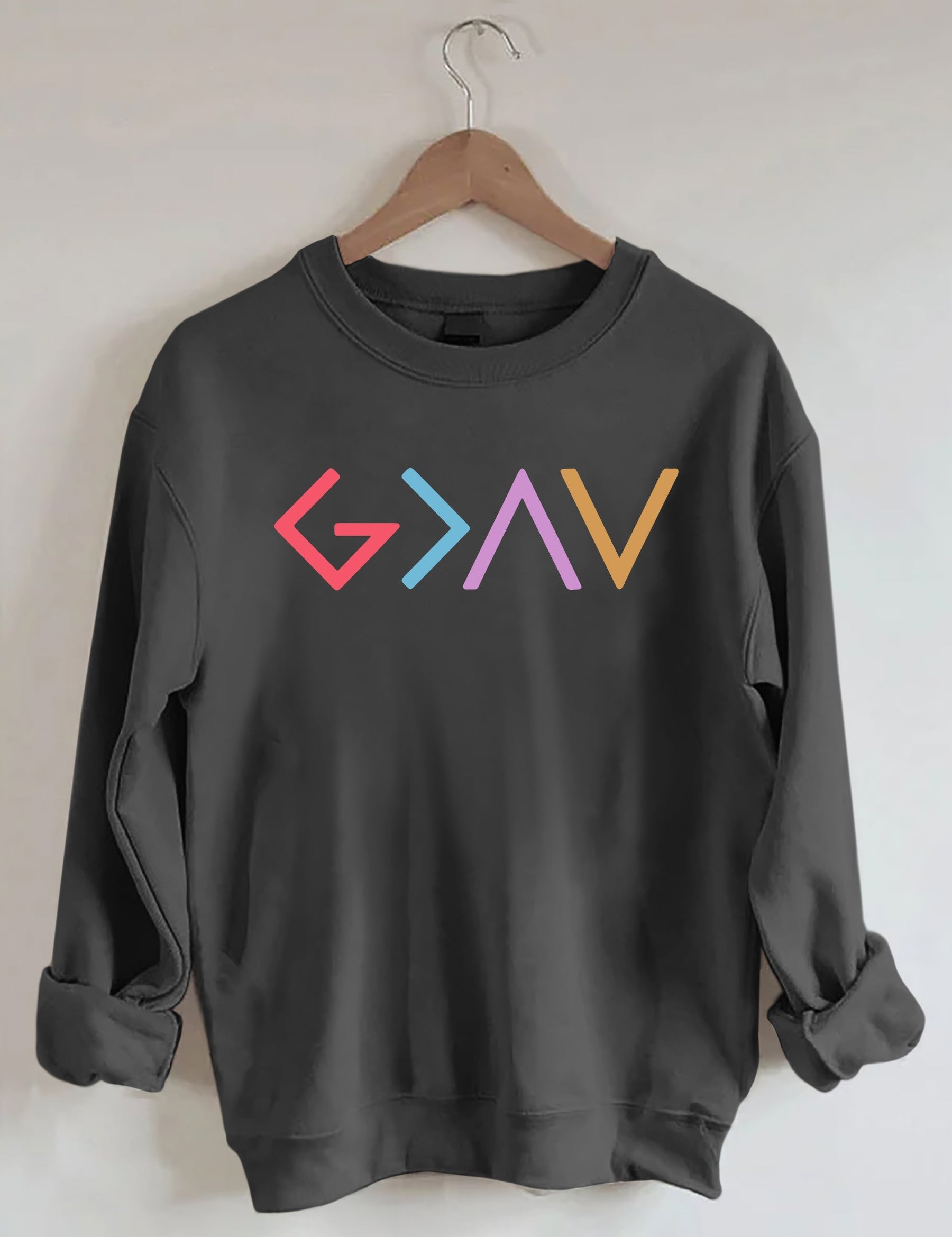 Double side God Is Greater Than The Highs And Lows Sweatshirt