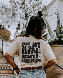 Double Side the joy of the lord is my strength T-shirt
