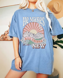 He Makes All Things New Vintage T-shirt