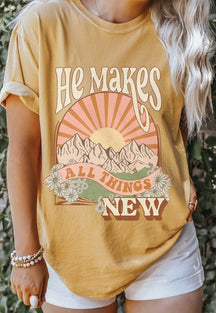 He Makes All Things New Vintage T-shirt