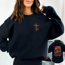 Love Like Retro Faith Sweatshirt