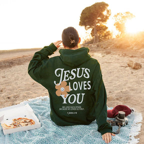 Loves You Aesthetic Hoodie