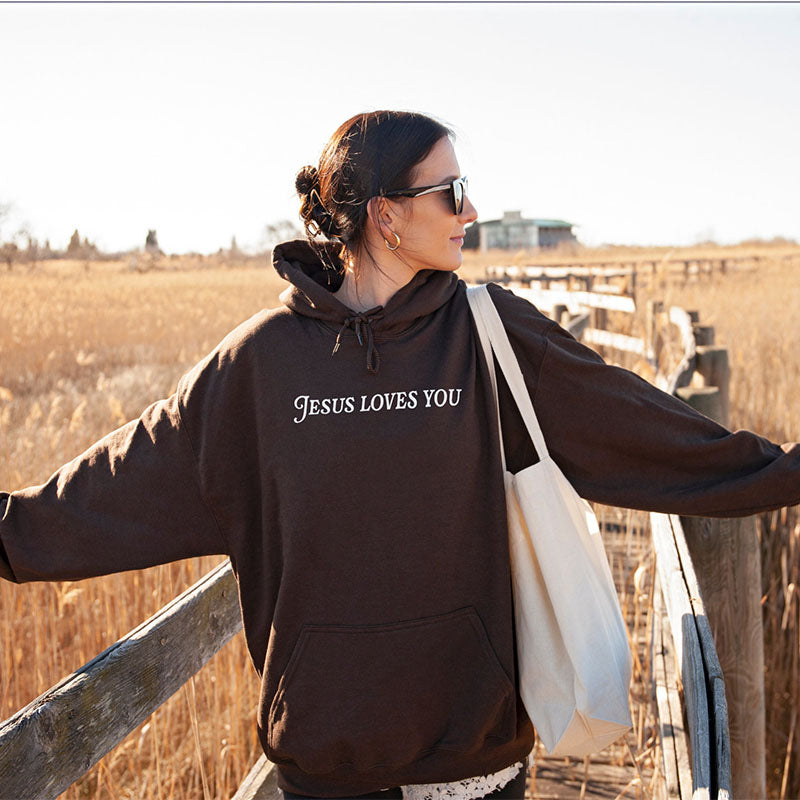 Loves You Aesthetic Hoodie