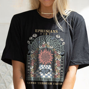 Vintage Hipster Faith T-shirt