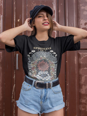 Vintage Hipster Faith T-shirt