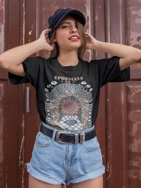 Vintage Hipster Faith T-shirt