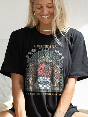 Vintage Hipster Faith T-shirt