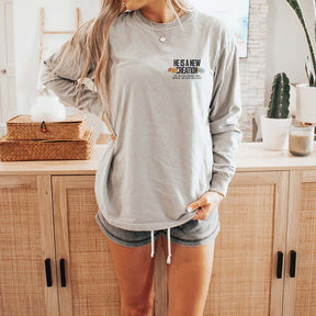 Faith Long Sleeves Bible Verse Sweatshirt