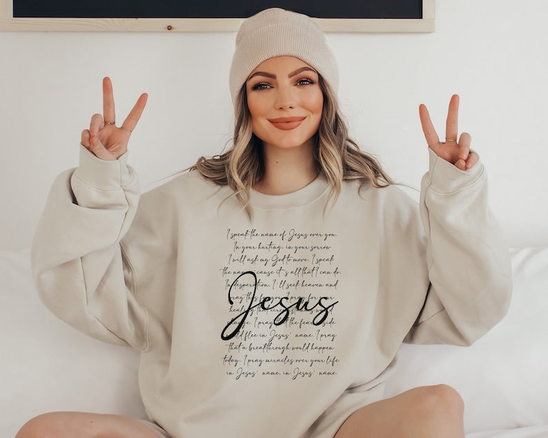 I Speak The Name Sweatshirt