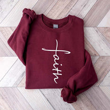 Faith Cross Love and Grace Sweatshirt