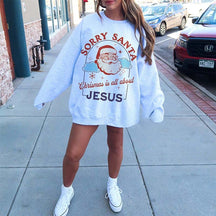 Christmas Faith Crewneck Casual Sweatshirt