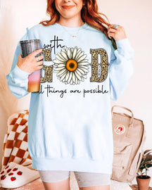 Daisy Design Sweatshirt