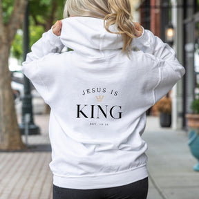 Jesus is King Hoodie Unisex