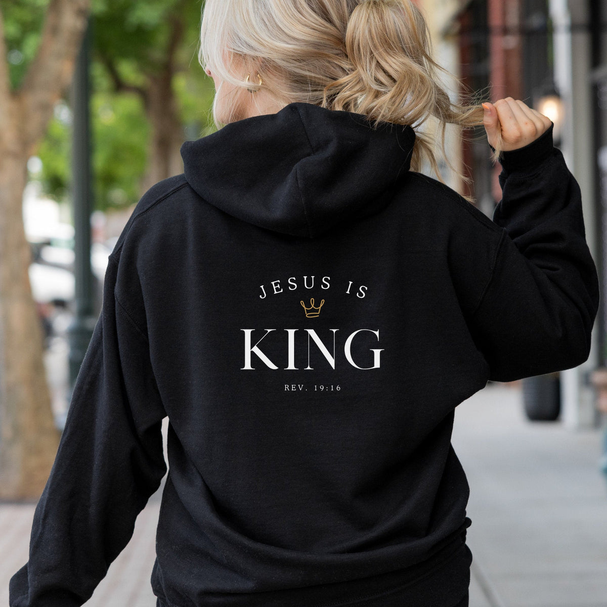 Jesus is King Hoodie Unisex